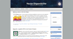 Desktop Screenshot of haute-disponibilite.net