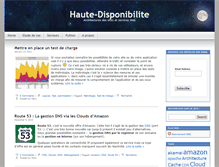 Tablet Screenshot of haute-disponibilite.net